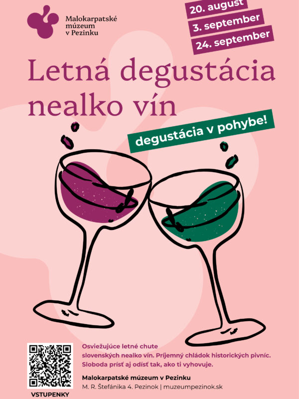 Letná degustácia nealko vín
